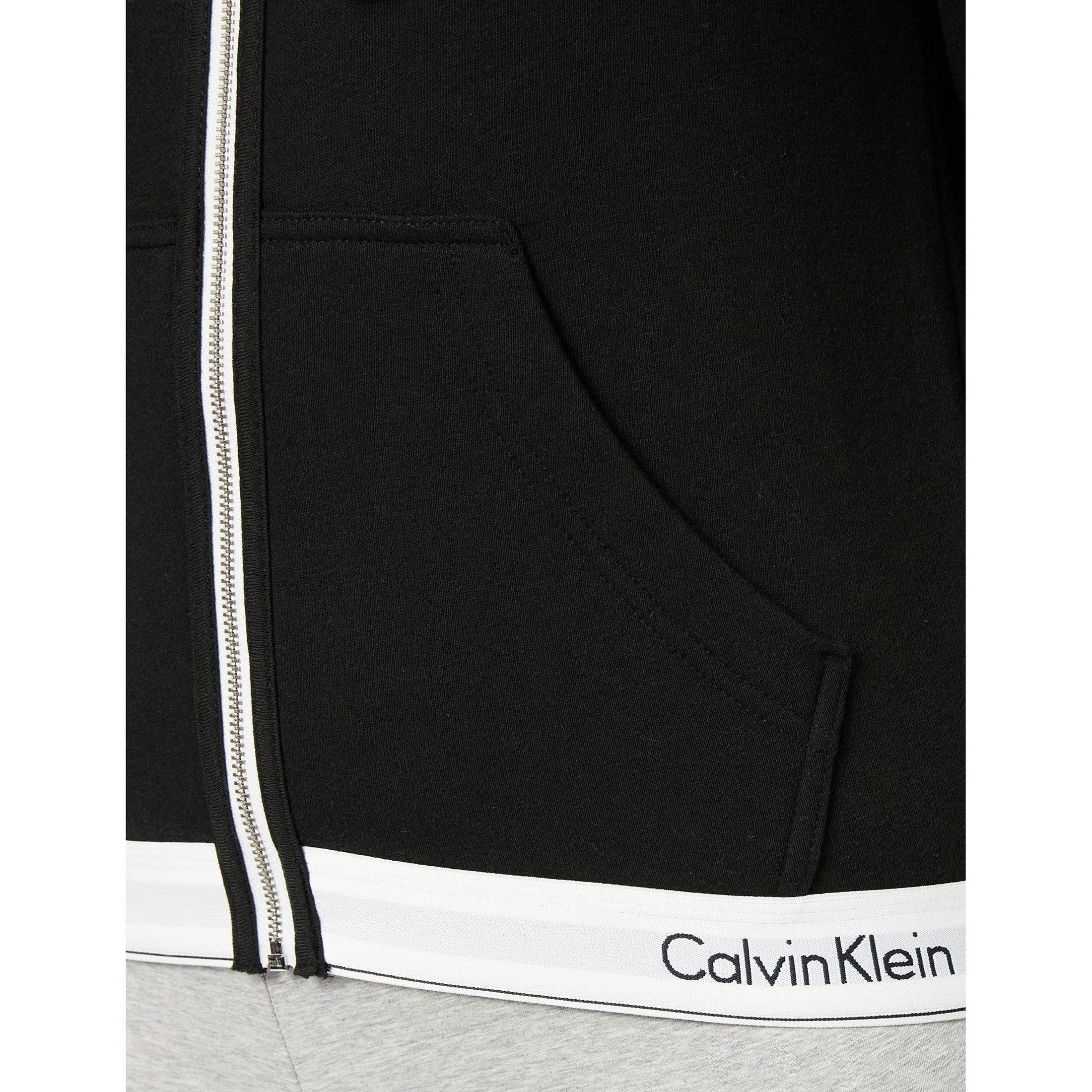 Calvin Klein Womens Top Hoodie Full Zip Knits