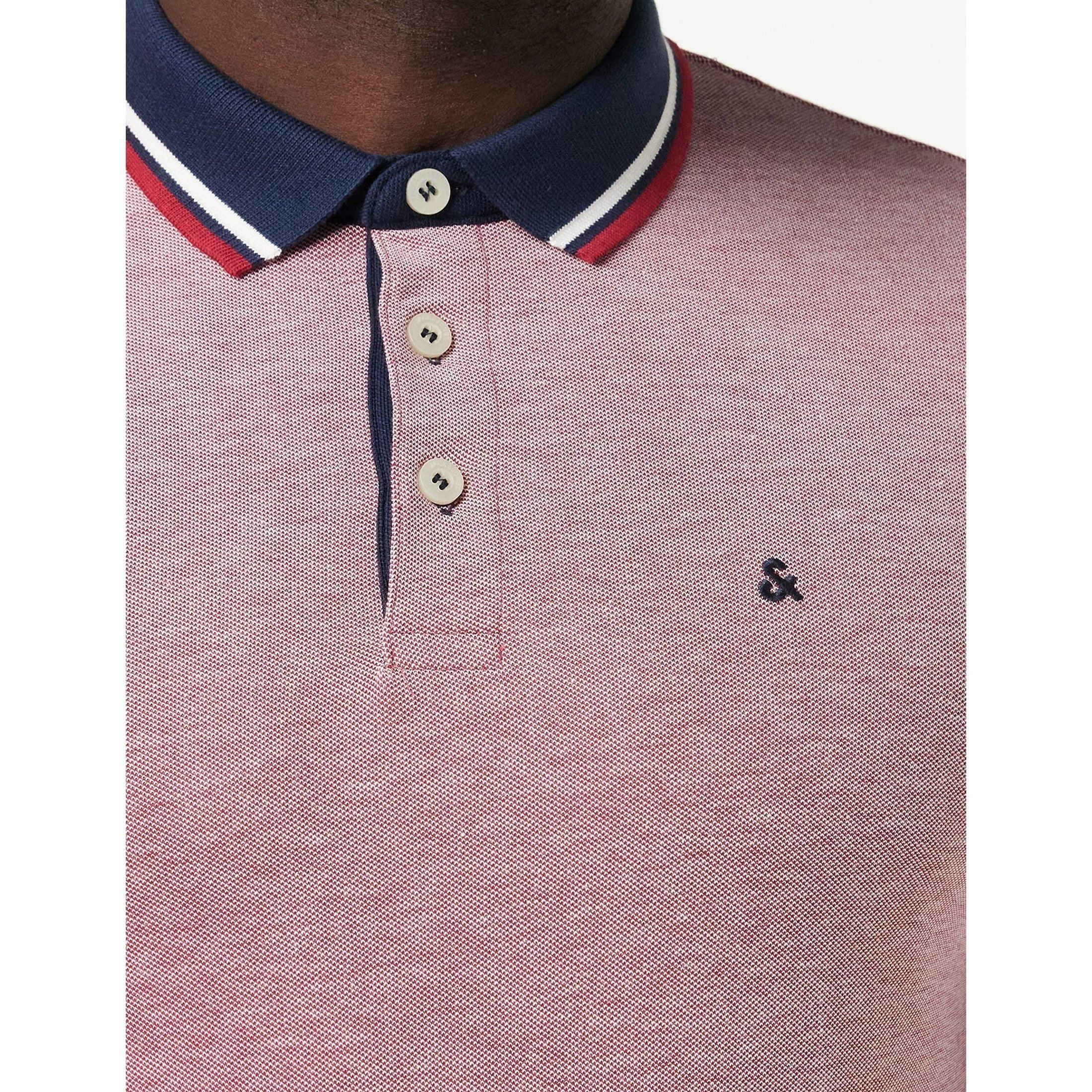 Jack & Jones Men's Slim Fit Jjepaulos Polo SS Noos Polo-Shirt (pack of 1)