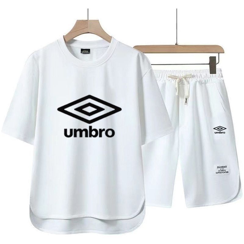 Sportswear cotton casual T-shirt and shorts set fashionable two-piece set - Jointcorp