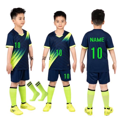 Kids' Sportswear Kits: Soccer Uniforms, Vest, Football Jersey, Tracksuit, & Socks - Jointcorp