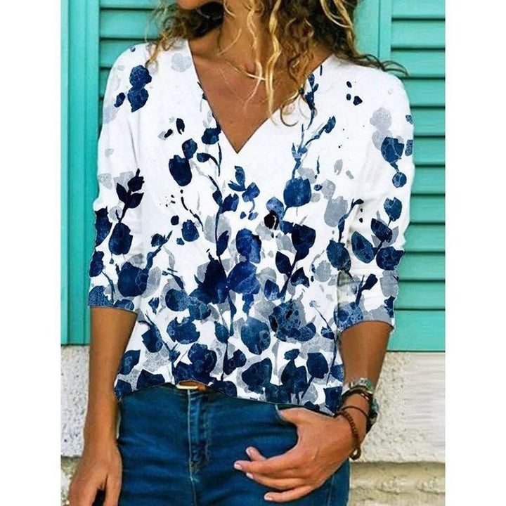 Street Popular Autumn And Winter New Women's Tops Printed Long Sleeve - Jointcorp