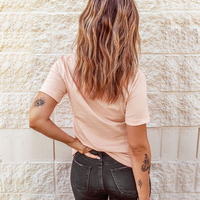 Fashion Loose Printed Short Sleeve - Jointcorp