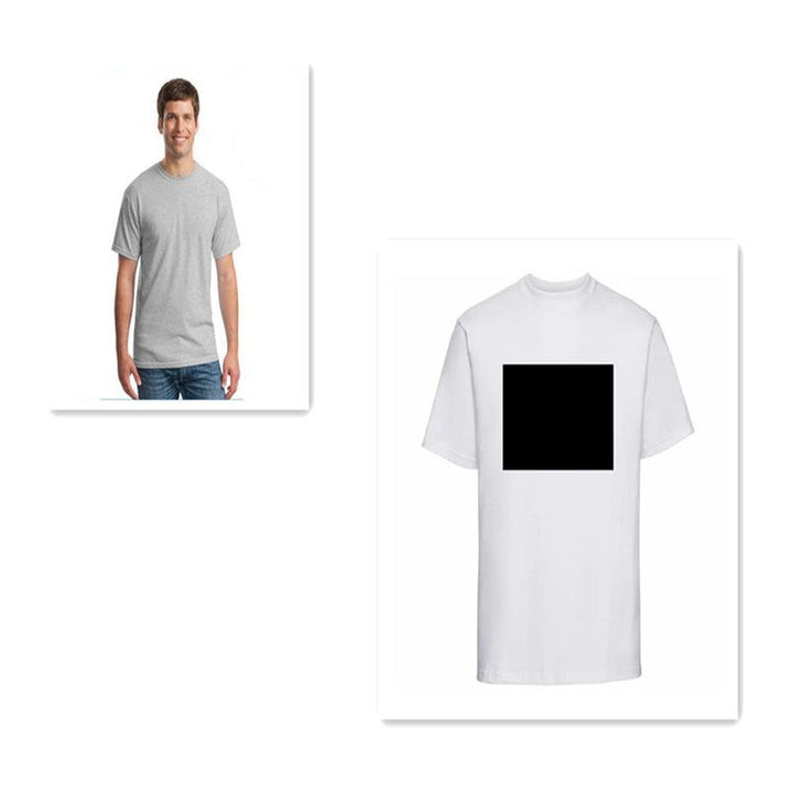 Cotton Round Neck T-shirt With Short Sleeves - Jointcorp