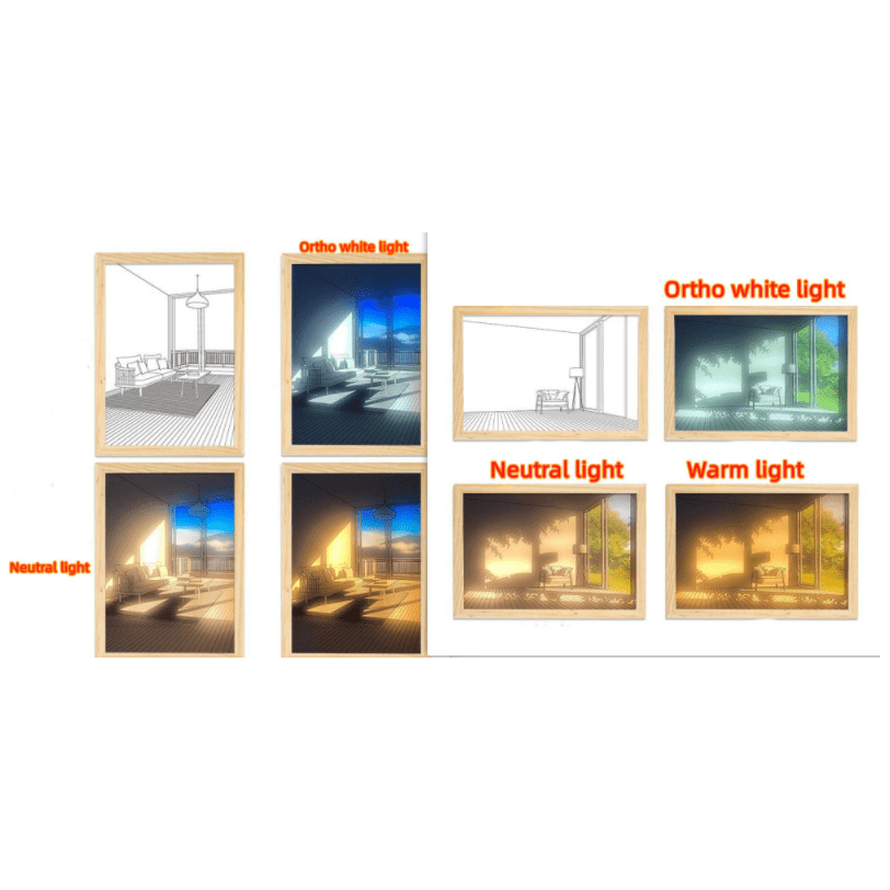 Illuminated Picture LED Decorative Light