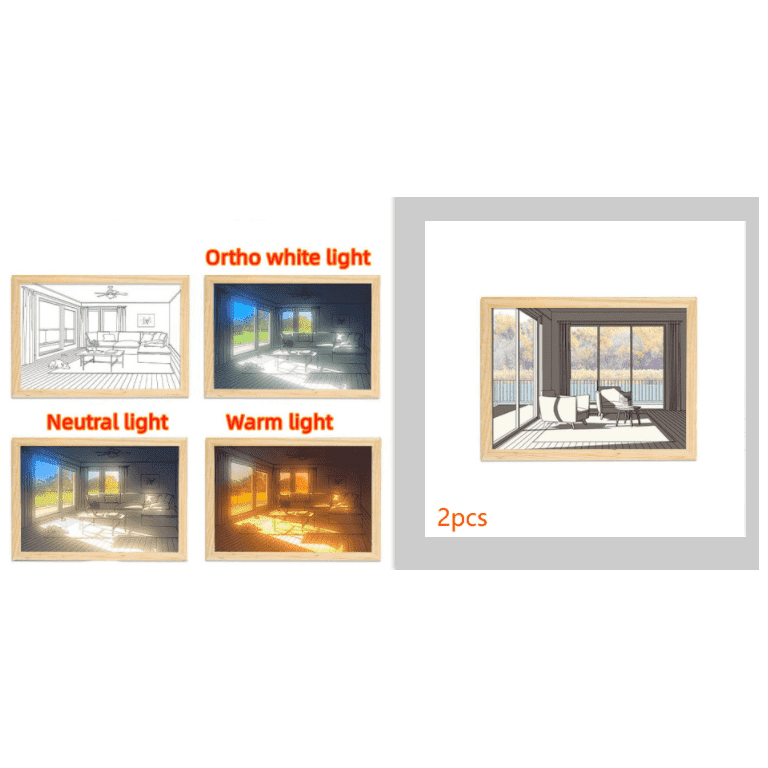 Illuminated Picture LED Decorative Light