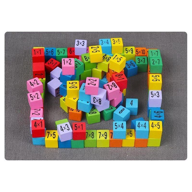 Wooden Montessori Multiplication Table