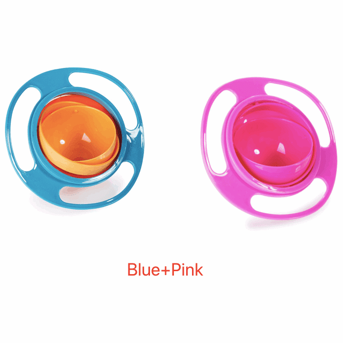 360 Rotate Universal Spill-proof Bowl Dishes
