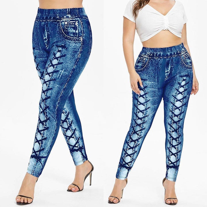 Digital print yoga pants - Jointcorp
