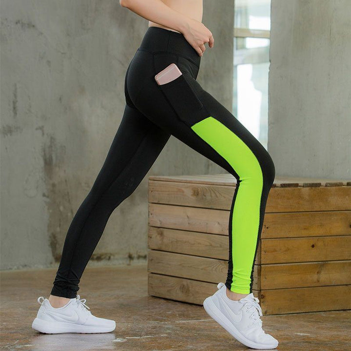 Women Yoga Pant With Pocket Tights Energy Seamless Sports Pants For Women High Waist Sport Leggings Fitness Running Pants Women - Jointcorp