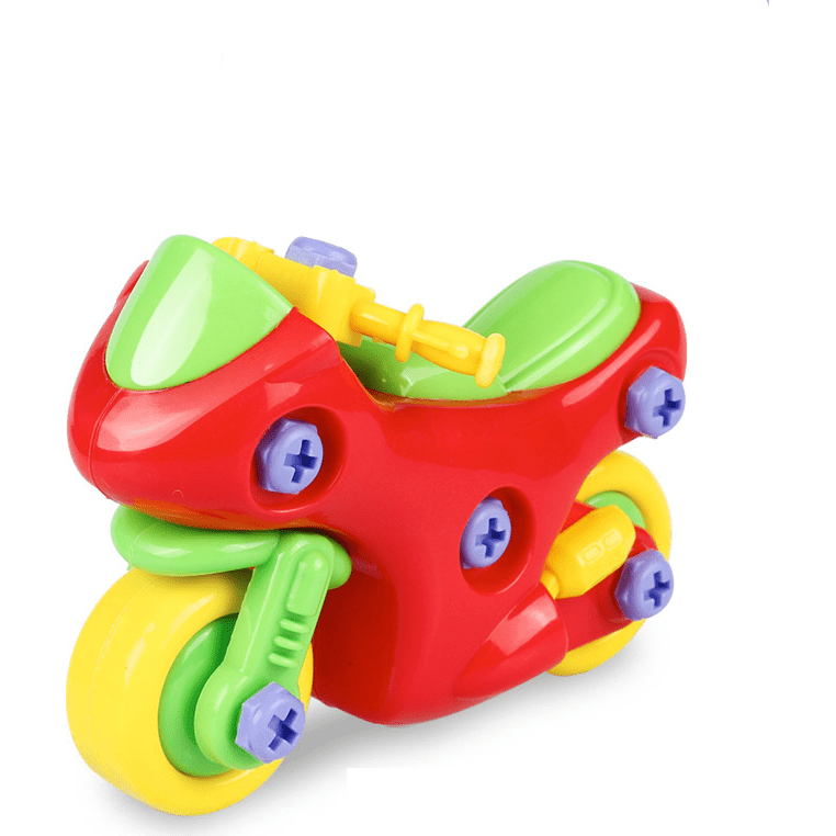 Disassembly Assembly Blocks Toys DIY Motorcycle Car Modeling Building Construction Nuts Toys For Children Gifts