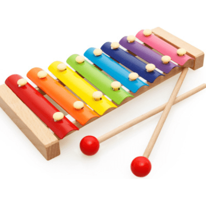 Early childhood music toys wooden music piano hand knock knock Muyinqin