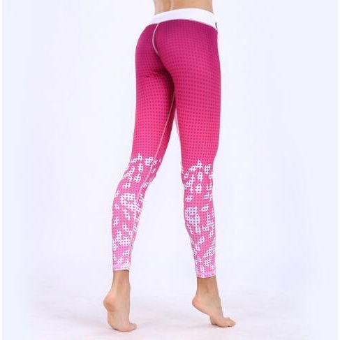 BARBOK Sports Leggings Yoga Pants Leggins Women Fitness Sportswear Gym Leggings Soft Flexible Running Exercise Workout Clothing