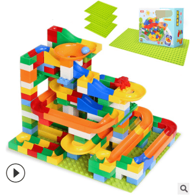 Children Large  Particles Assembled Slide Puzzle Blocks Toys 3-10 Years Old Boy Toy