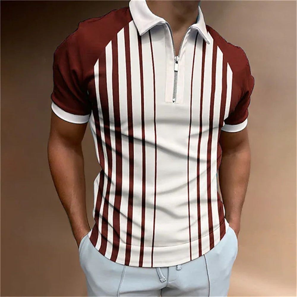 Men's 3D Printed Polo Shirt - Jointcorp