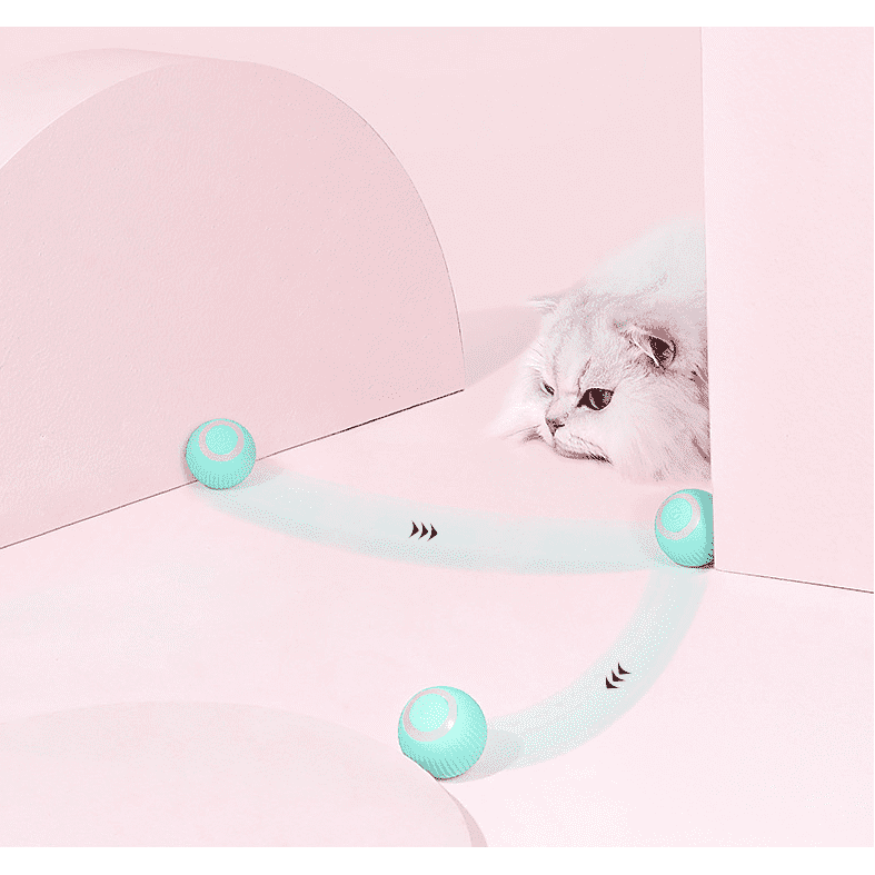 Cat Gravity Intelligent Rolling Ball Tease Toy Pet Automatic Rotating Ball