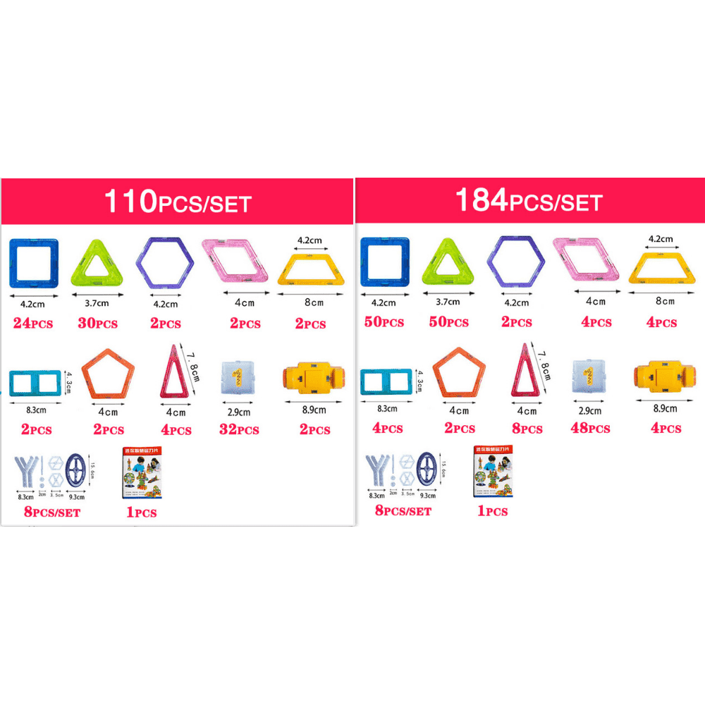 Mini Magnetic Piece Educational Toys