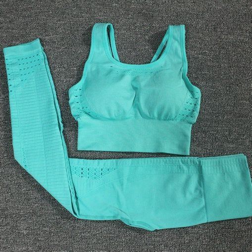 Sweat Yoga Pants For Women Leggings Top Set Clothes Floral - Jointcorp