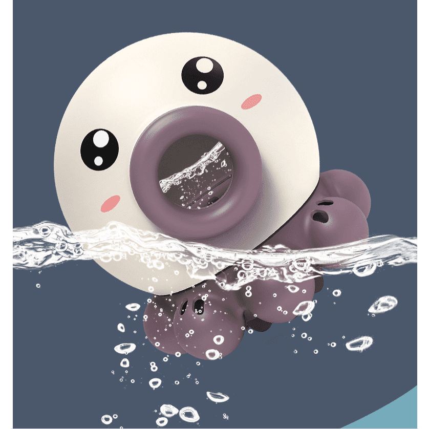 Octopus Fountain Bath Toy Water Jet Rotating Shower Bathroom Toy Summer Water Toys Sprinkler Beach Toys Kids Water Toys