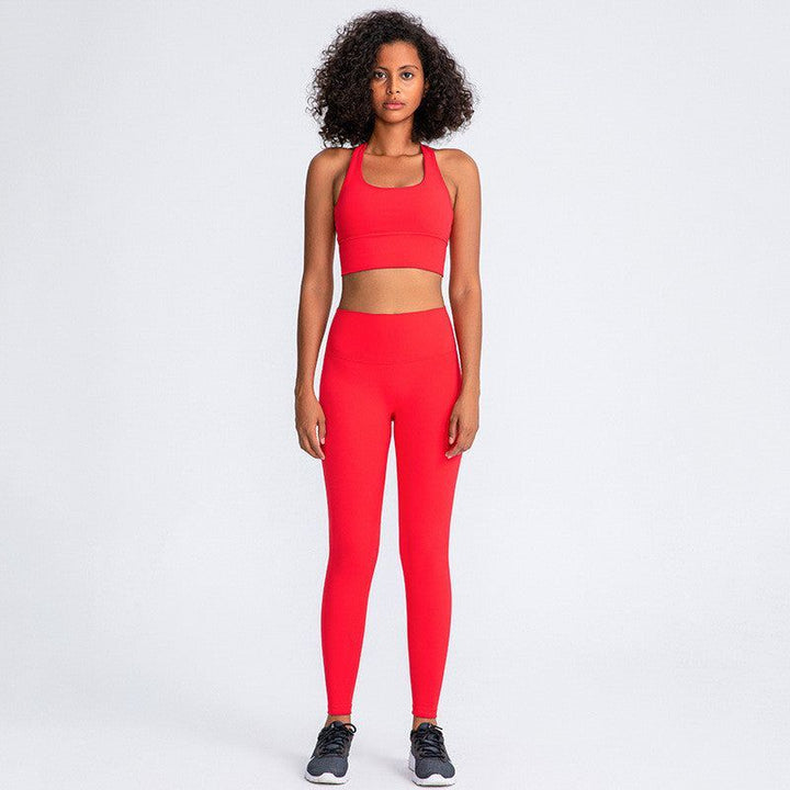 Outer Leggings Peach Hips Running Sports Yoga Pants - Jointcorp
