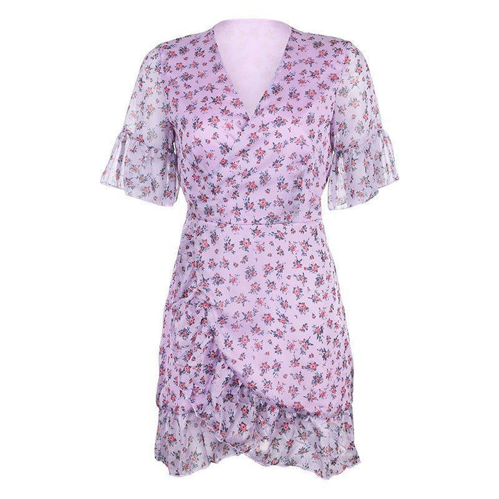 WoMeN Dress SuMMer BoHo PriNT Sexy V Neck Dresses LaDies - Jointcorp