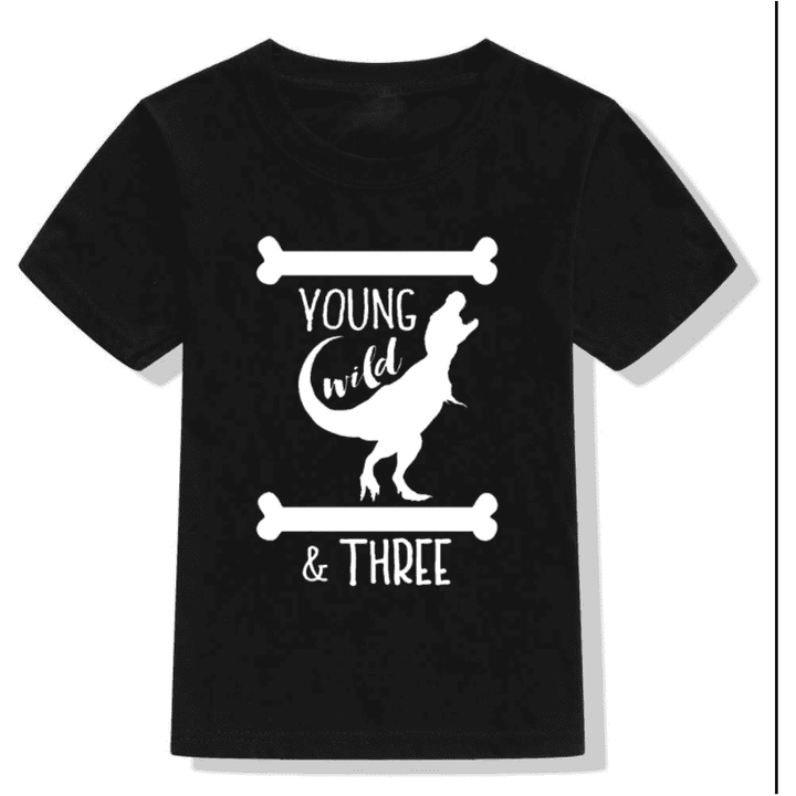 Children's Round Neck Short Sleeve
