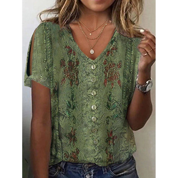 Casual Women's Short-sleeved T-shirt