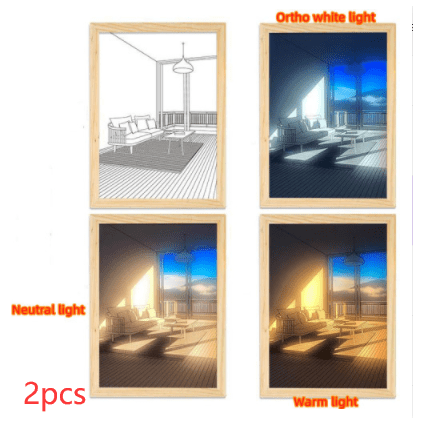 Illuminated Picture LED Decorative Light