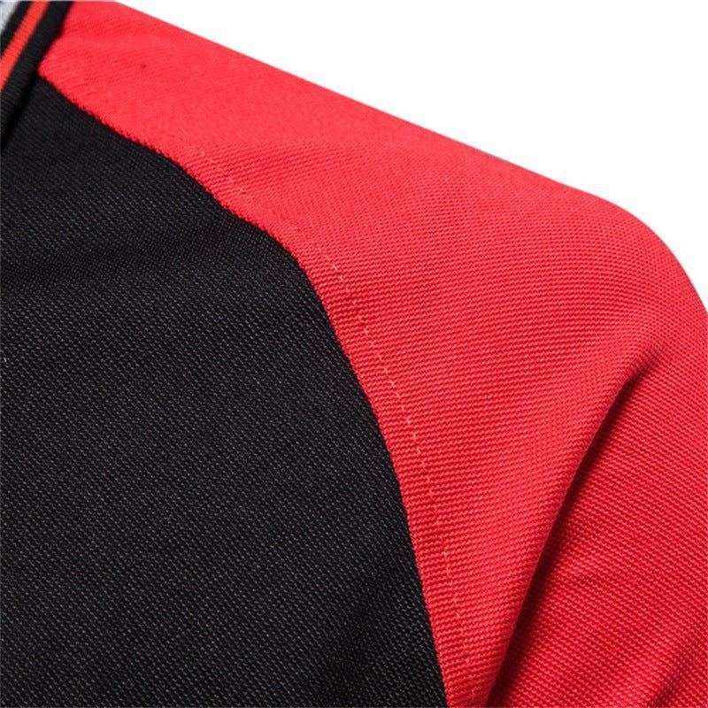 Men's Fashion Casual Raglan Sleeve Stitching Sweatshirt - Jointcorp