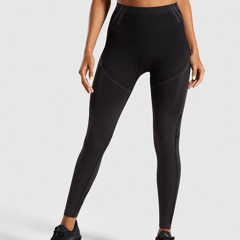 High waist stretch cropped leggings yoga pants - Jointcorp