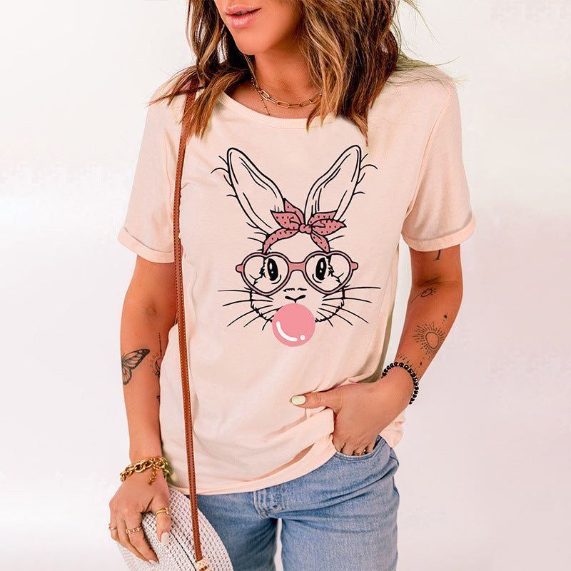 Fashion Loose Printed Short Sleeve - Jointcorp