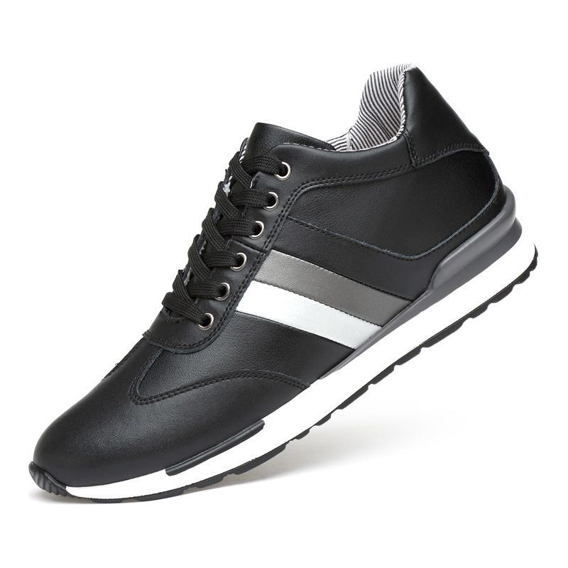 Men's Invisible Elevated Casual Leather Shoes