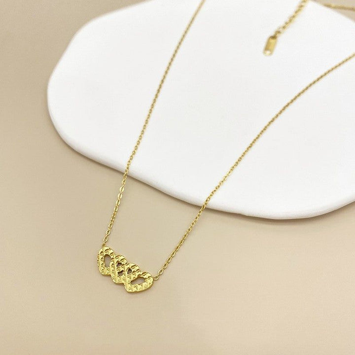 Titanium Steel Plated K-gold Necklace - Jointcorp