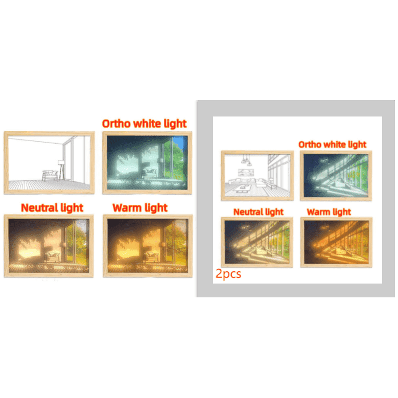 Illuminated Picture LED Decorative Light