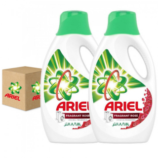 Ariel Automatic Power Gel Fragrant Rose - 2 X 2 X 1.8 Ltr