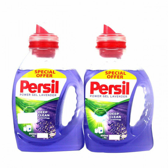 PERSIL POWER GEL LAVENDER - 2 x 950 ML