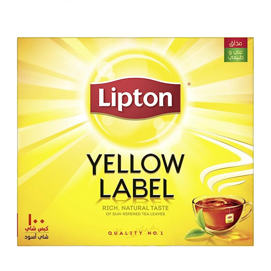 Lipton Yellow Label Black Tea, 100 Teabags