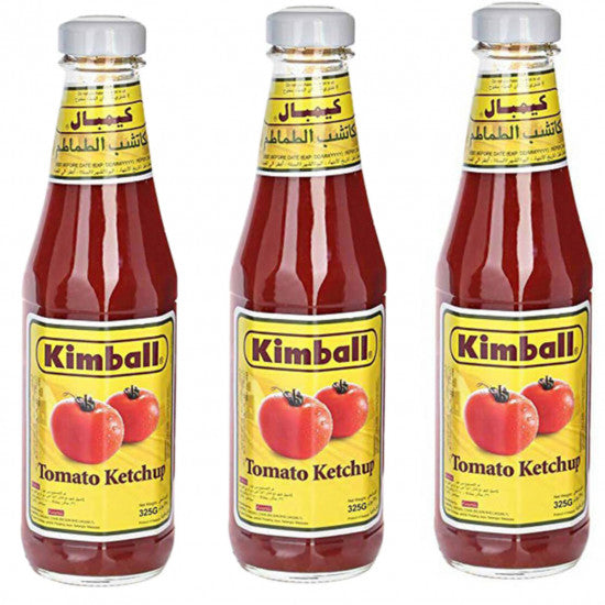 KIMBALL TOMATO KETCHUP - 3 x 325 Grm