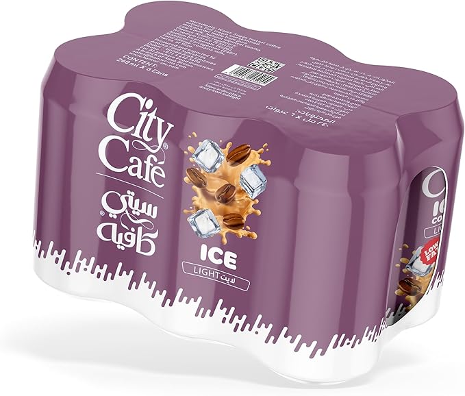City Cafe Ice Coffee Light - 6 x 240 ml