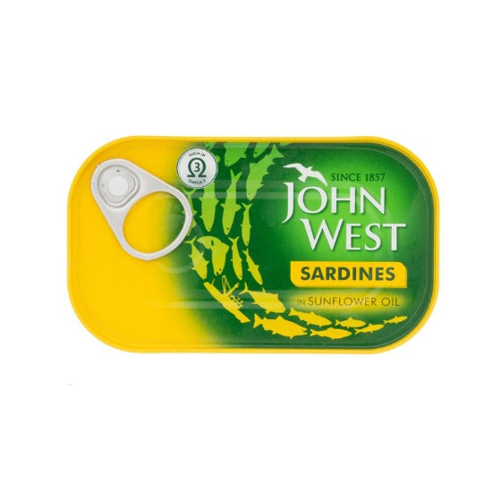 John West Sardines in Sunflower Oil 120g