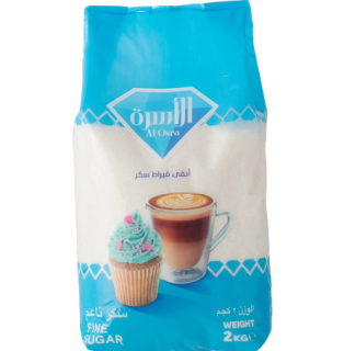 Al Osra Fine Sugar box 10x 2kg
