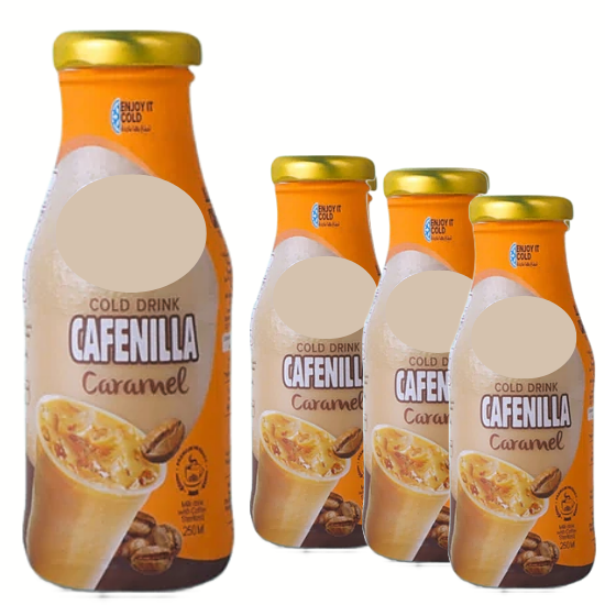 Cafenilla Caramel Cold Drink 4X250 ml