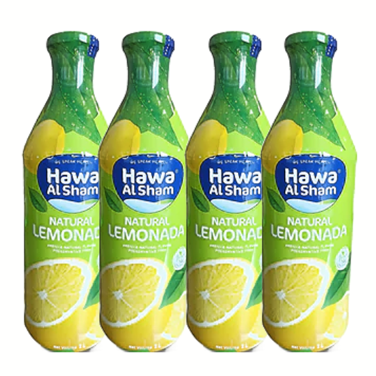Hawa al Sham Lemonada Natural Juice 4X1 Ltr