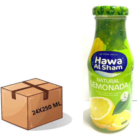 Hawa al Sham Lemonada Natural Juice 24X250 ml