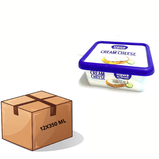 HAWA AL SHAM SPREADABLE CREAM CHEESE 12x 350G