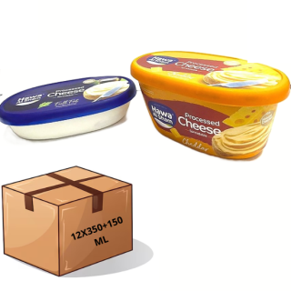Hawa al Sham Processed Spreadable & Cheddar Cheese 350G