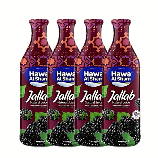 Hawa al Sham Jallab Natural Juice 4X1 Ltr