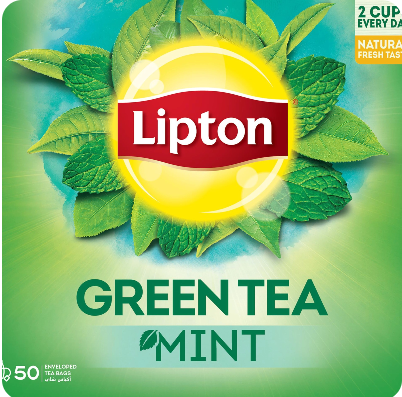 Lipton Mint Green Tea 50 Teabags