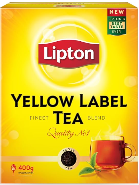 Lipton Tea Yellow Label, Black Tea 400g