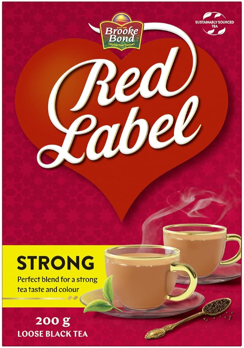 Brooke Bond Red Label Black Loose Tea 200G