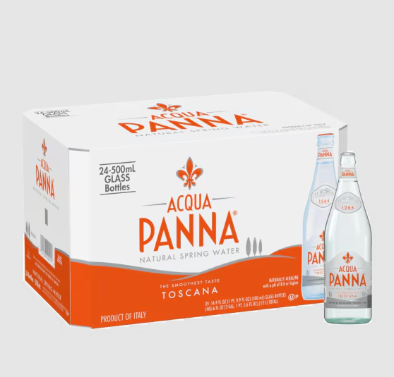 Acqua Panna Still Water Glass 24 X 500 ML
